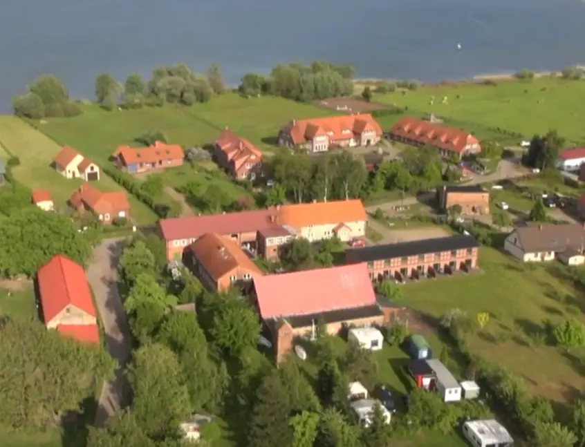 Luftbild Flair Seehotel Zielow